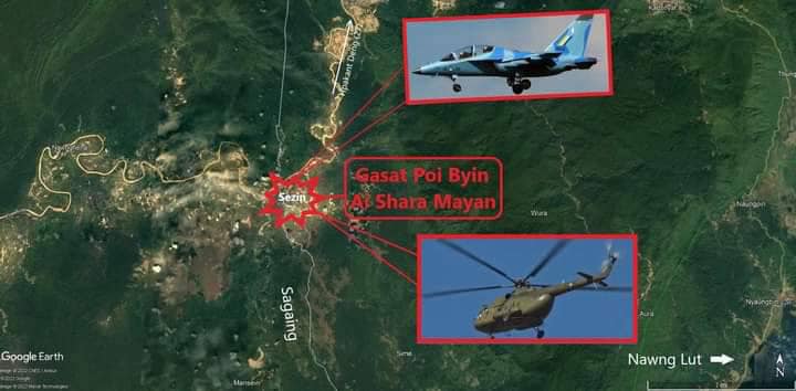 စစ်ကောင်စီတပ်ထိုးစစ် ငြိမ်းချမ်းရေးဖိတ်ခေါ်ချက် လက်မခံ၍ ဖြစ်နိုင်သကဲ့သို့ ပြည်သူစစ်များကို တပ်စခန်းနေရာချပေးလို၍ ဖြစ်နိုင်ဟု KIAတာဝန်ရှိသူသုံးသပ်
