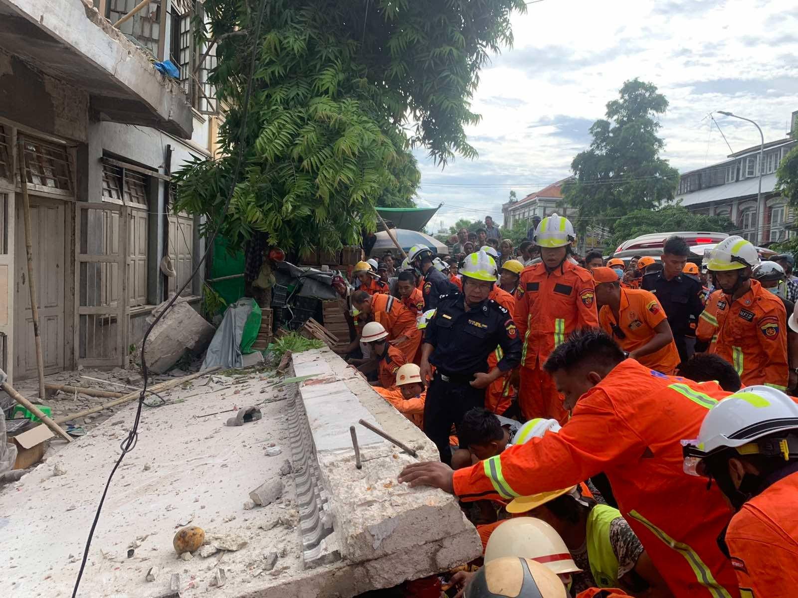 ဓာတ်ပုံ - Myanmar Fire Services Department