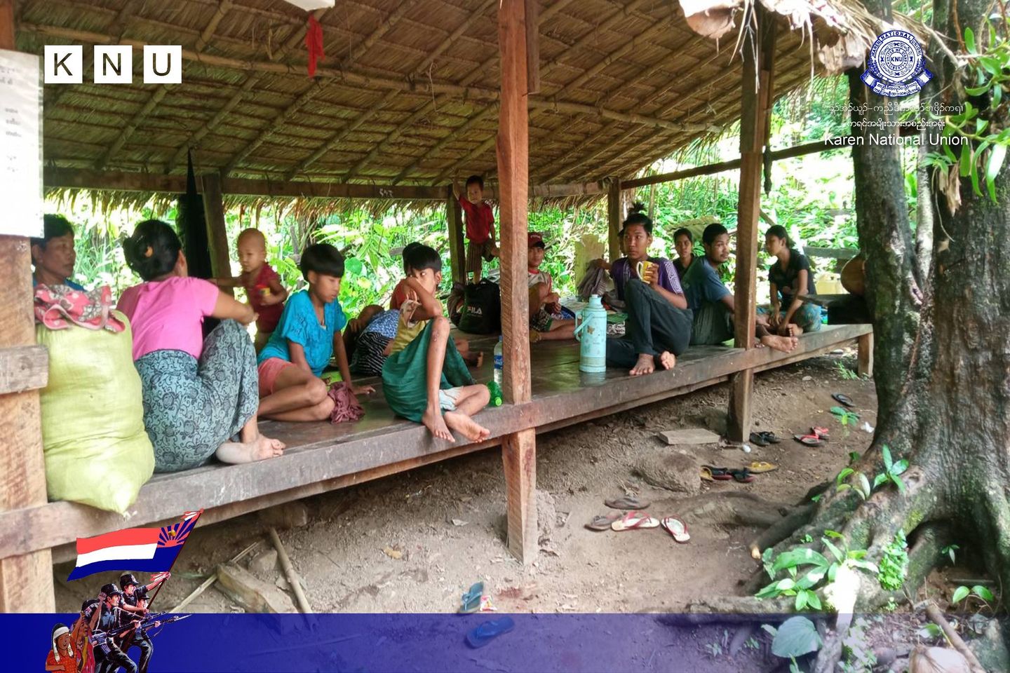 ကျောက်ကြီးမြို့နယ်ထဲ စစ်ဘေးရှောင်ရသူ တစ်သောင်းခွဲကျော်ရှိနေ