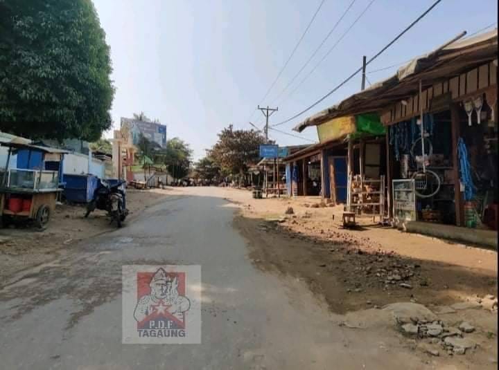 (တကောင်းမြို့ပေါ် တစ်နေရာ ။ ။ဓါတ်ပုံ-CJ)