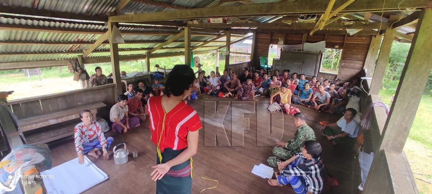 ရွာနှစ်ရွာမှာ ရေဝေရေလဲဧရိယာထူထောင်ဖို့ KFD ကူညီ
