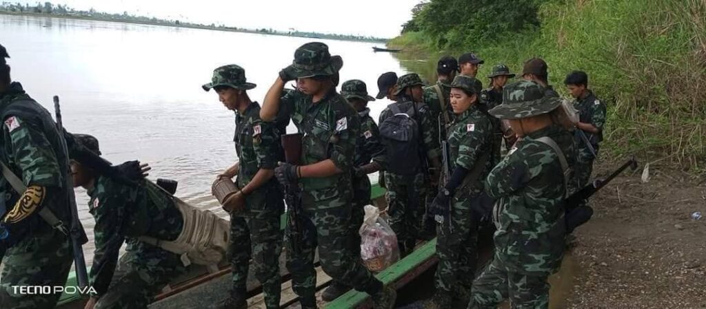 (MDF- Special Force (MDFတပ်ရင်း-၁) ၊MDF-အမျိုးသမီးကွန်မန်ဒိုတပ်ခွဲ( တပ်စု -၁)မှ အမျိုးသမီးရဲဘော်များ ဖြစ်သည်။)