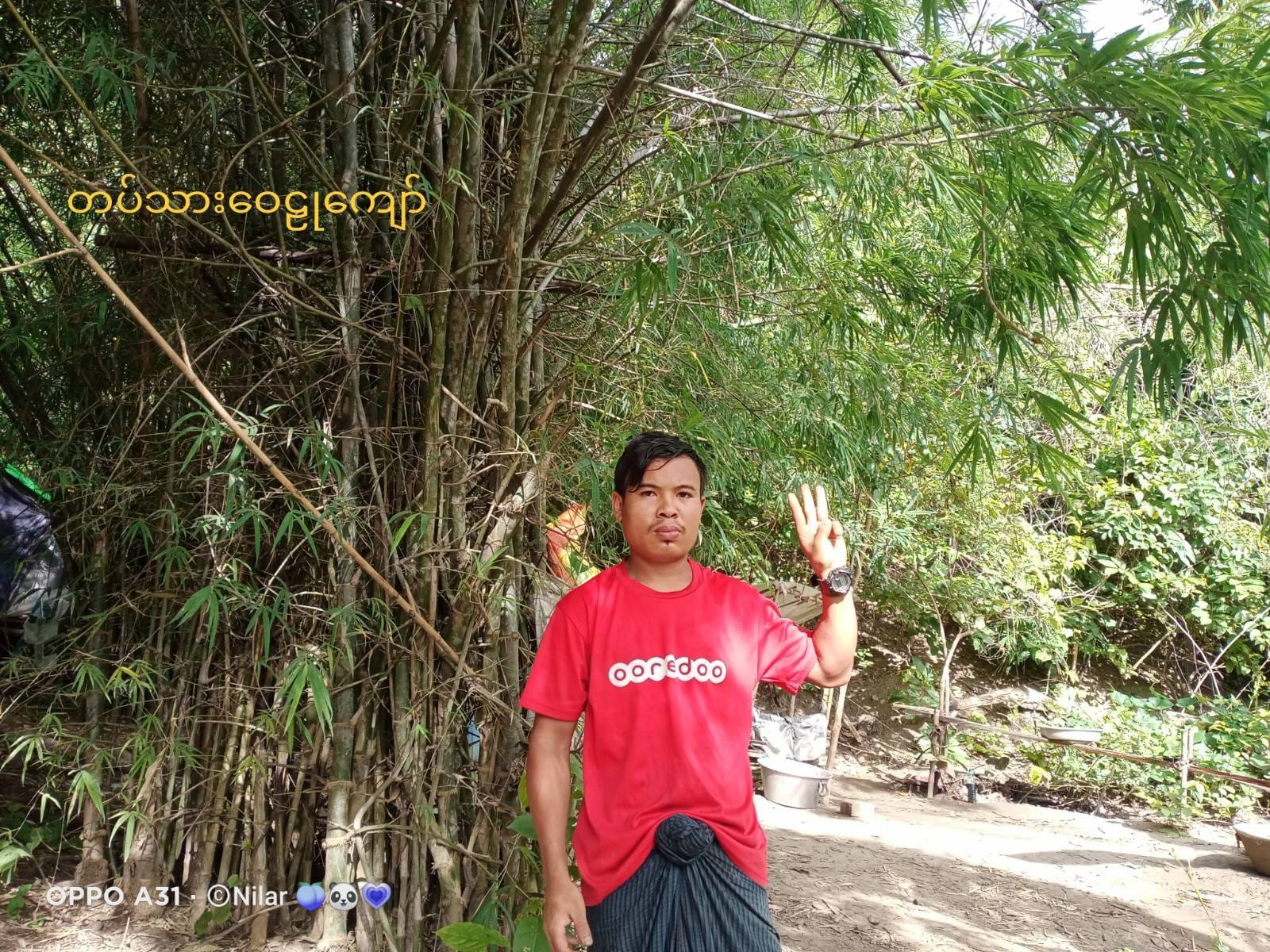 (ပြည်သူနှင့်ပူးပေါင်းလာသောတပ်မတော်သားများ။ ဓါတ်ပုံ-PDFကျောက်ထု)
