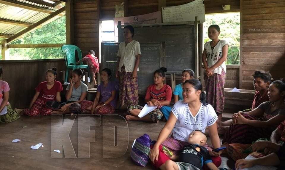 ရွာနှစ်ရွာမှာ ရေဝေရေလဲဧရိယာထူထောင်ဖို့ KFD ကူညီ