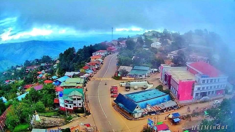 (မင်းတပ်မြို့တစ်​နေရာ ။ ဓါတ်ပုံ-Asian Skyline)
