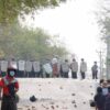 (မြိုင်မြို့တွင် စစ်အာဏာရှင်ဆန့်ကျင်ရေးဆန္ဒပြသူများအား ဖြိုခွင်းရန် ကြိုးပမ်းနေသော စစ်ကောင်စီတပ်သားများအား တွေ့ရစဥ်၊ ဓာတ်ပုံ - CJ)