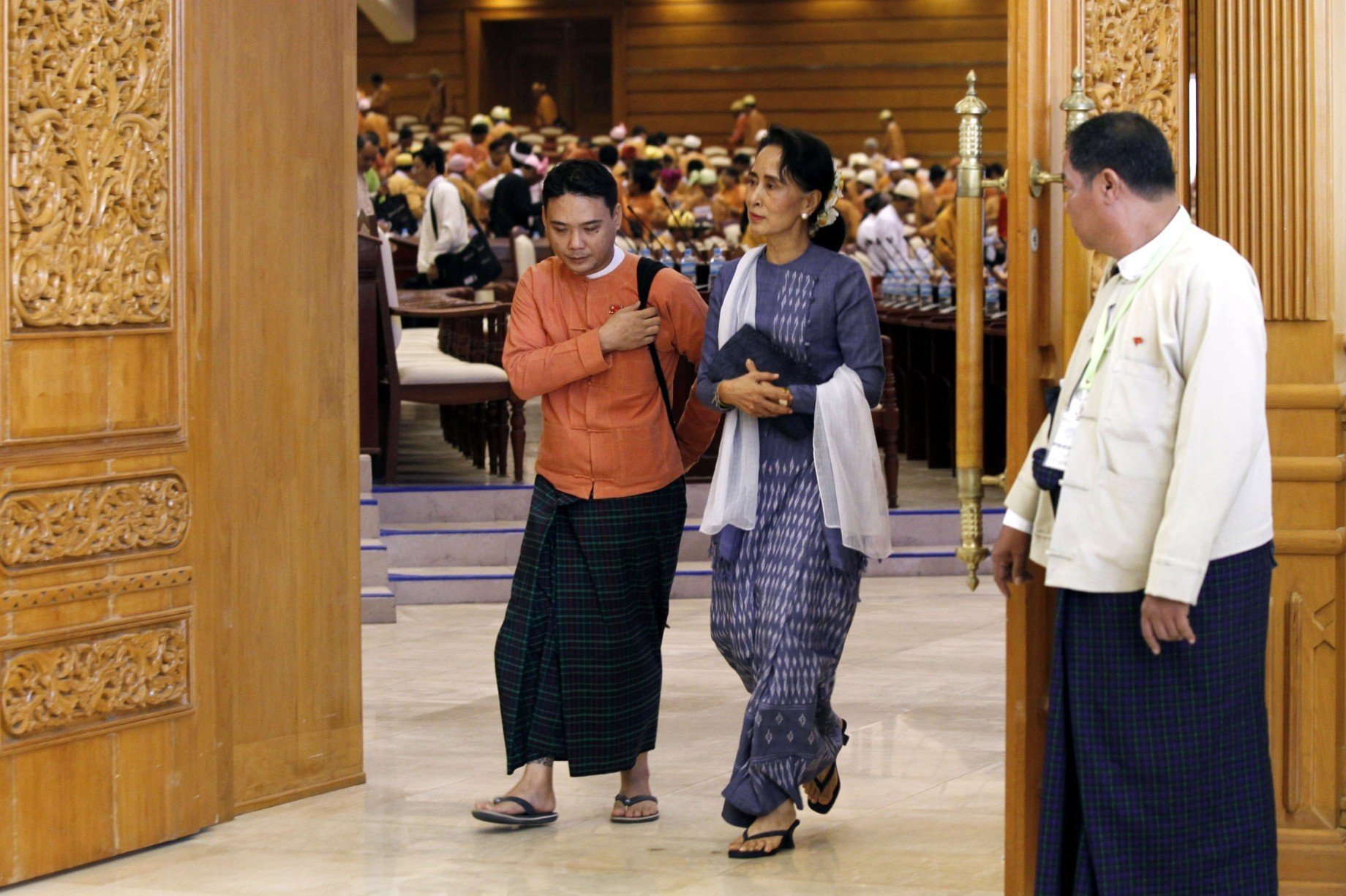 ကိုဂျင်မီ နဲ့ကိုဇေယျာသော်တို့ကွပ်မျက်ခံရတဲ့သတင်းကြားသိပြီး ဒေါ်အောင်ဆန်းစုကြည် စိတ်မကောင်းဖြစ်
