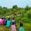 (ဇူလိုင် ၂၅ရက်က သေဆုံးသော ကလေးငယ်၏ နာရေးမြင်ကွင်း။ဓါတ်ပုံ-CJ)