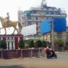 (မုံရွာမြို့တွင်းတစ်နေရာအား တွေ့ရစဥ်၊ ဓာတ်ပုံ- Cj)