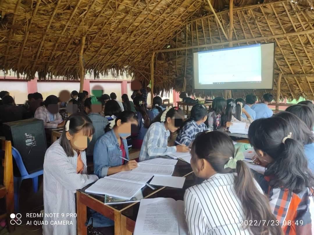 ဓါတ်ပုံ-မြိုင်မြို့နယ် ပညာရေးဘုတ်အဖွဲ့