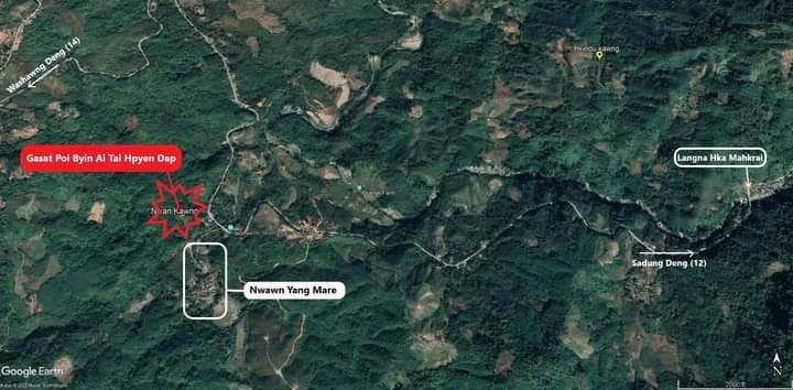 ဝိုင်းမော်မြို့နယ်အင်ဝမ်းယန်စစ်ကောင်စီလက်အောက်ခံ တပ်စခန်းတစ်ခုကို KIAသိမ်းပိုက်