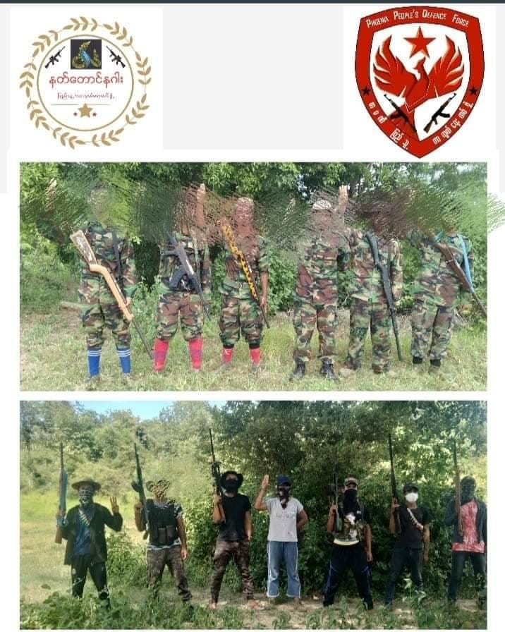 (နတ်တောင်နဂါး(ပကဖ) ပြောက်ကျားတပ်ဖွဲ့ဝင်များအား တွေ့ရစဥ်။ဓာတ်ပုံ-နတ်တောင်နဂါး)