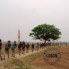 မြောင်မြို့နယ် ပြည်သူ့ကာကွယ်ရေးနှင့်လုံခြုံရေးအဖွဲ့ CDSOM၏ ရဲဘော်များ အား စစ်ဆင်ရေးတစ်ခုတွင် တွေ့ရစဥ်၊ ဓာတ်ပုံ-CDSOM
