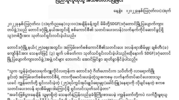ဆန္ဒပြလူငယ်များအား ကားဖြင့်တိုက်ဖမ်းဆီးရာတွင် ကားမောင်းပေးခဲ့သူ တောင်ဒဂုံက ရာအိမ်မှူး အသတ်ခံရ