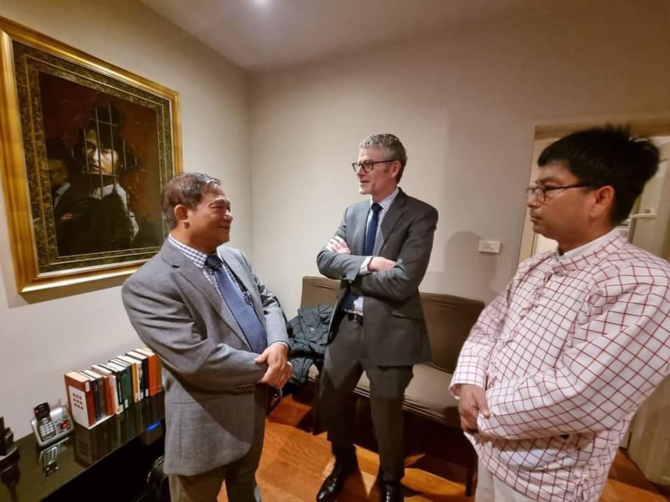 NUG ကိုယ်စားလှယ်ရုံး ဩစတြေးလျ တရားဝင်ဖွင့်လှစ်