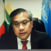 စစ်တပ်၏ ရက်စက်ယုတ်မာမှုကို ဆက်လက်ခွင့်မပြုဘဲ ညီညွတ်ပြတ်သားသည့် အရေးယူဆောင်ရွက်မှုချမှတ်ရန် နိုင်ငံတကာအသိုက်အဝန်းကို မြန်မာသံအမတ်ကြီး တိုက်တွန်း