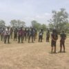 (မြိုင်ပကဖ၏ နံ့သာမြိုင်တပ်ခွဲ အ​ခြေခံစစ်ပညာသင်ကြား​နေစဥ် ။ ဓါတ်ပုံ- နံ့သာမြိုင်တပ်ခွဲမြိုင်)