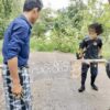 (မြိုင် - ပခုက္ကူလမ်းအား လမ်းပိတ်ထားစဥ်၊ဓာတ်ပုံ-မြိုင် ပ.က.ဖ)