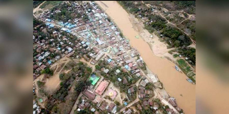 (ဖားကန့်မြို့နယ်ရှိ ဆယ်ဇင်းရွာကို ယခင်က တွေ့ရစဥ်၊ ဓာတ်ပုံ - CJ)