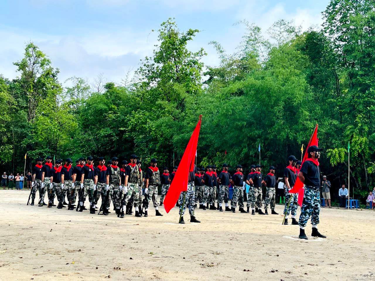 (TPCတပ်ဖွဲ့မှ ရဲဘော်များအား တွေ့ရစဥ်၊ ဓာတ်ပုံ - TPC)