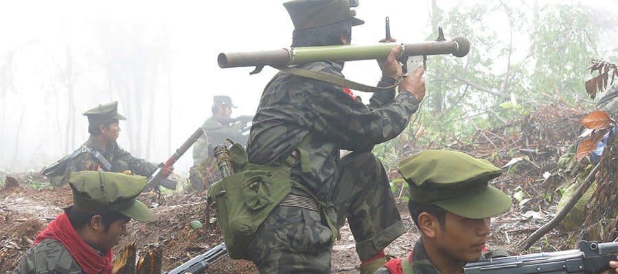 (KIA တပ်ဖွဲ့ဝင်များ ။ ဓါတ်ပုံ-KNG)