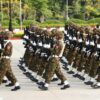 (၂၀၂၂ ခုနှစ် မတ် ၂၇ တွင်အာဏာသိမ်းစစ်​ကောင်စီပြု၏ စစ်​ရေးပြ အခမ်းအနားကို​တွေ့ရစဥ်။ ။ဓါတ်ပုံ-File Photo)