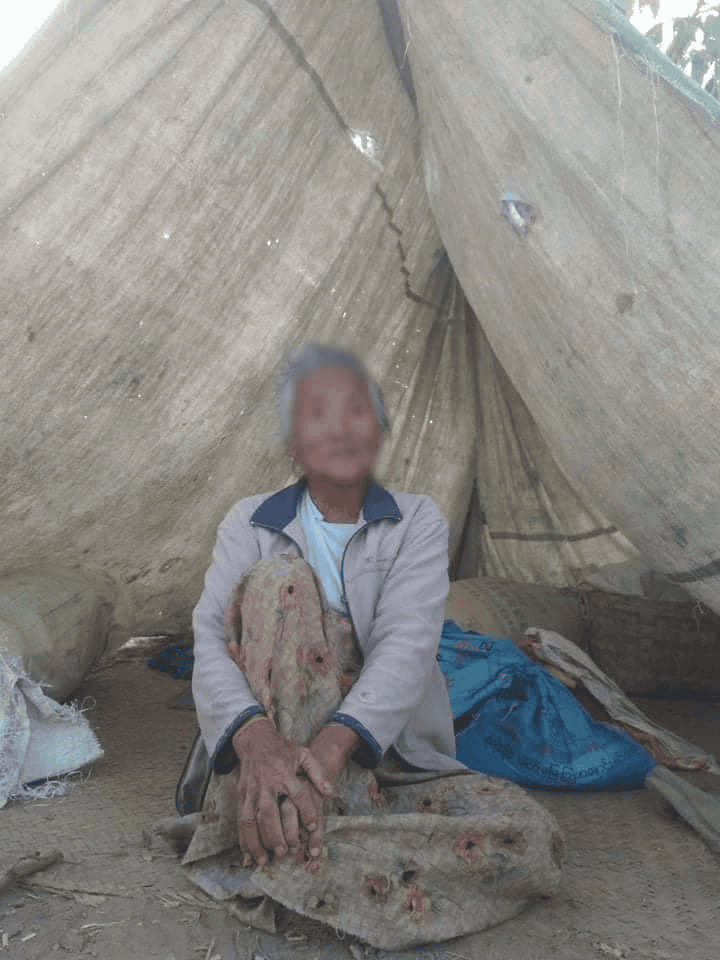(အရာတော်နယ်ရှိ စစ်ဘေးရှောင်ပြည်သူများအား တွေ့ရစဥ်၊ ဓာတ်ပုံ - CJ)