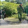 (KNDF တပ်ရင်း-၁၇ မှရဲဘော်များအား ရှေ့တန်းတစ်နေရာ၌ တွေ့ရစဥ်၊ ဓာတ်ပုံ - KNDF B-17)