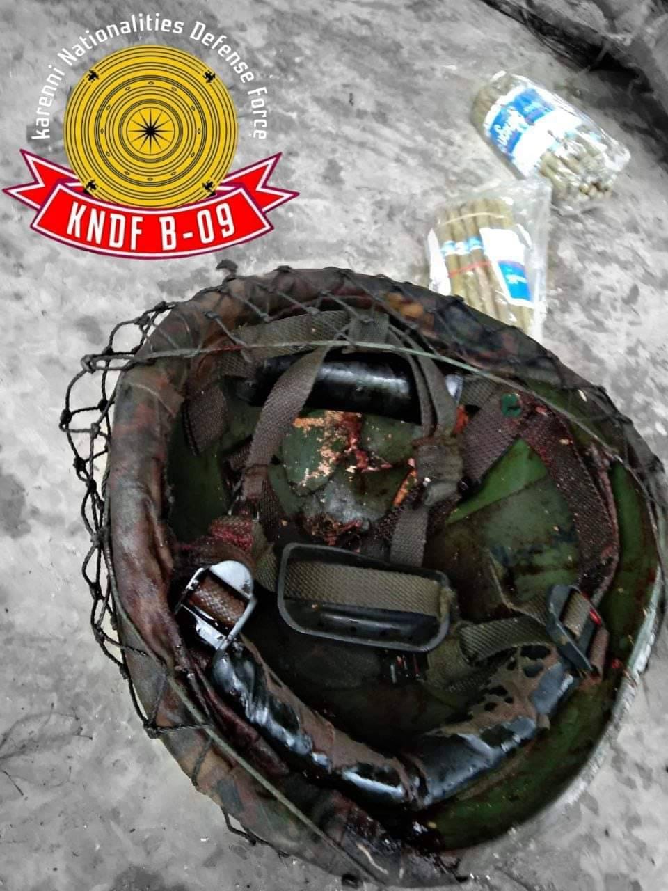 ဒီးမော့ဆိုတွင် စစ်ကောင်စီတပ်ကိုတိုက်ခိုက်ရာ ၁၅ ဦးထက်မနည်းသေ၊လက်နက်ခဲယမ်းအချို့ရဟုKNDF ထုတ်ပြန်