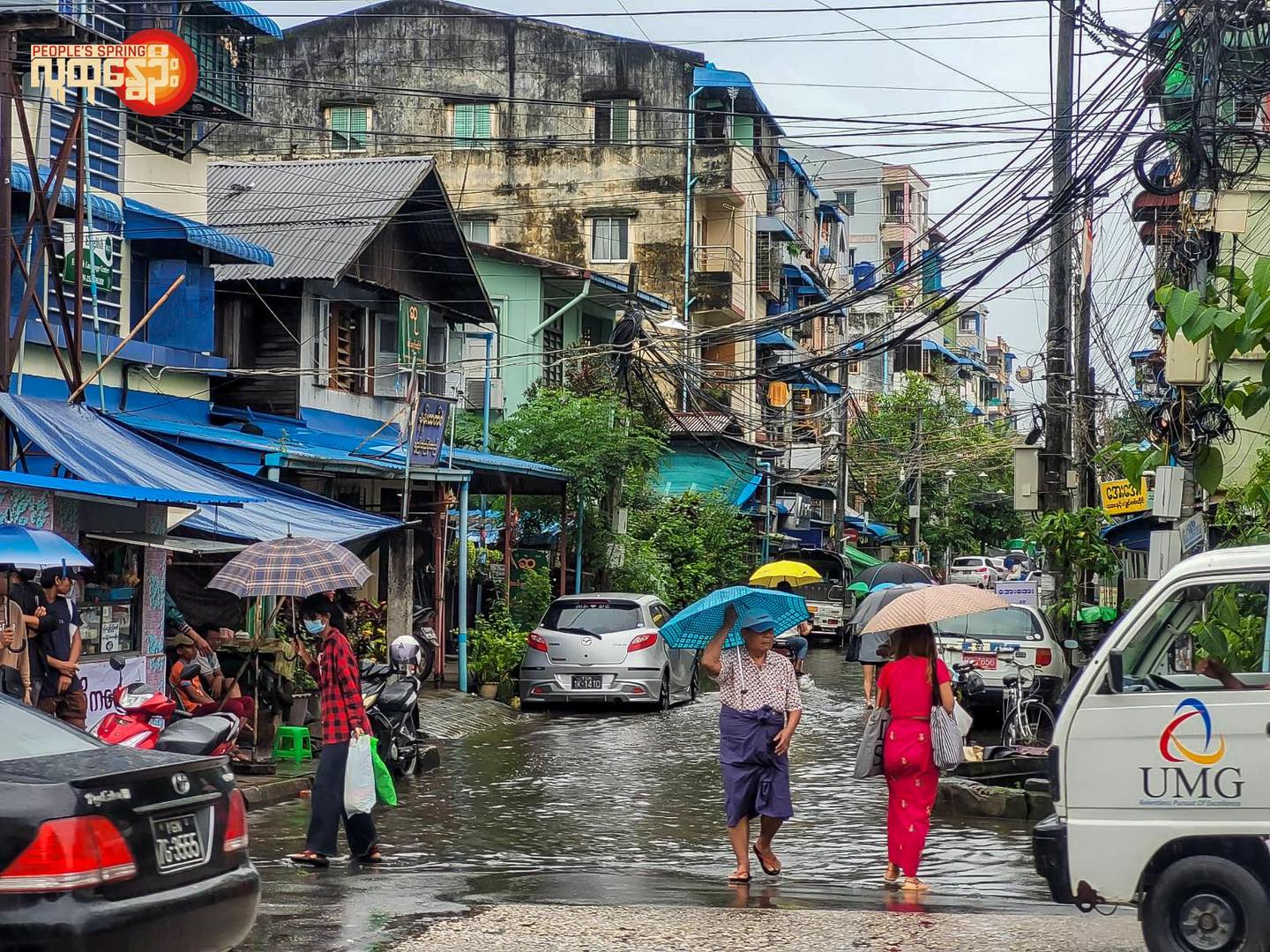 နေရာအတော်များများရေကျသွားပေမယ့် သမိုင်းကလမ်းတွေမှာ ရေတင်နေဆဲ