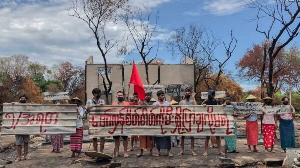 ဓာတ်ပုံ - အရာတော်မြို့နယ်လူထုသပိတ် ဦးဆောင်ကော်မတီ