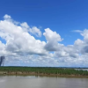 (လေကြောင်းးဖြင့် တိုက်ခိုက်ခံရပြီး မီးလောင်နေသော ဘန့်ဘွေးကုန်းရွာအား အဝေးမှ မြင်တွေ့ရစဥ်၊ ဓာတ်ပုံ K.Z)