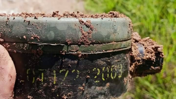 စစ်ကောင်စီက ထောင်ထားသော မိုင်းများအားဖြုတ်သိမ်းပြီးနောက် တွေ့ရစဥ်၊ ဓာတ်ပုံ - KNDF