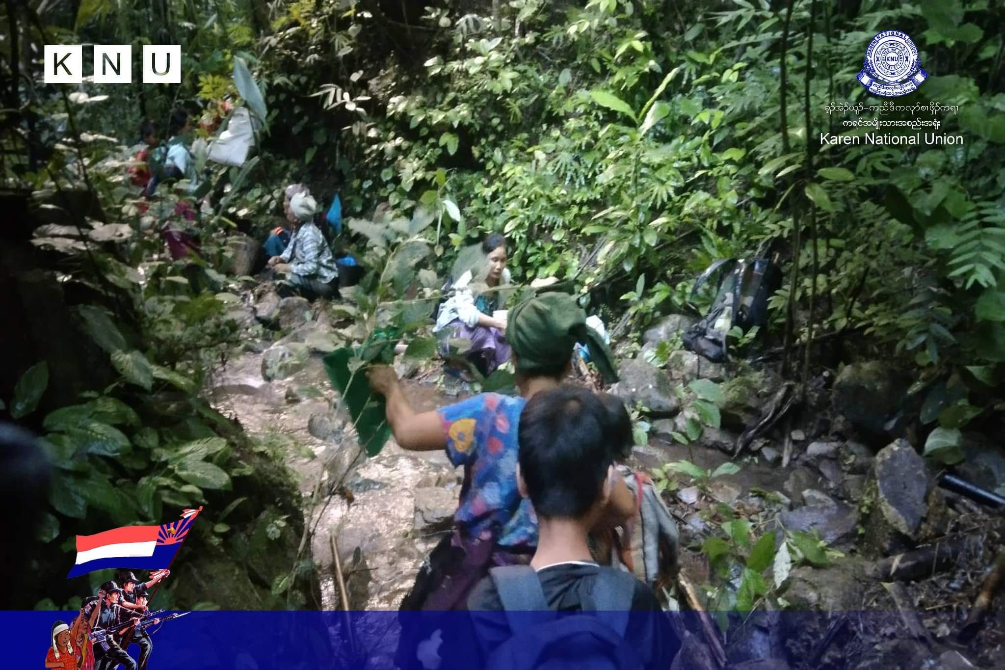 မုန်းမှာ စစ်တပ်က လေကြောင်းတိုက်ခိုက်လို့ ရွာသူ၊ ရွာသားတွေ ထွက်ပြေးနေရ