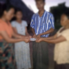 အရာတော်တွင် အမျိုးသမီးသုံးဦးက PDFတပ်ဖွဲ့အား နားကပ်များချွတ်လှူ