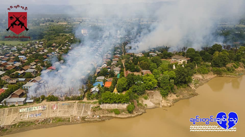 ၁၈ လကျော်ကာလအတွင်းစစ်တပ်မီးရှို့လို့ နေအိမ်အလုံးပေါင်း ၂၈၀၀၀ ကျော် ပျက်စီးဆုံးရှုံး