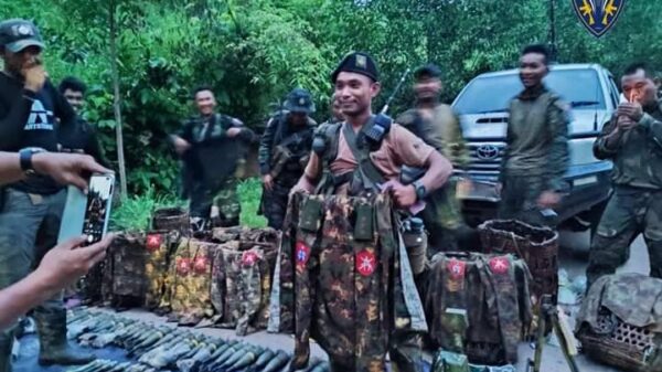 (ကရင်ပြည်နယ်တွင် စစ်ကောင်စီတပ်ကို ကော်ဘရာစစ်ကြောင်းက တိုက်ခိုက်ပြီးနောက် တွေ့ရစဉ်၊ ဓာတ်ပုံ - ကော်ဘရာစစ်ကြောင်း)