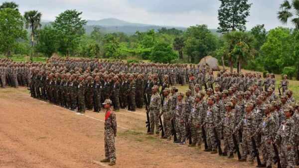 ယောဒေသပြည်သူ့ကာကွယ်ရေးတပ်ဖွဲ့ (YPDF)မှ ရဲဘာ်များအား တွေ့ရစဉ်
