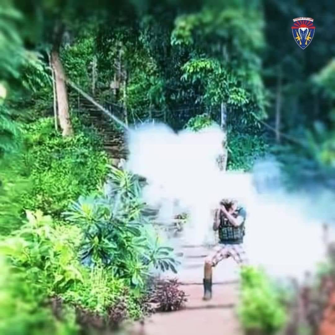ရှေ့တန်းတွင် တွေ့ရသော ကော်ဘရာစစ်သည်တော်များ၊ ဓာတ်ပုံ - ကော်ဘရာစစ်ကြောင်း