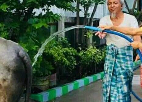 (သတ်ဖြတ်ခံရသည့် သားအဖနှစ်ဦး၊ဓာတ်ပုံ - ကျွန်းလှ တက်ကြွလှုပ်ရှားသူများအဖွဲ့)
