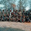 (ထီးချိုင့်​ဒေသရှိ ပြည်သူ့ကာကွယ်​ရေးတပ်ဖွဲ့ များ​၏မဟာမိတ် တပ်​ပေါင်းစု။ ဓါတ်ပုံ-HPDF)