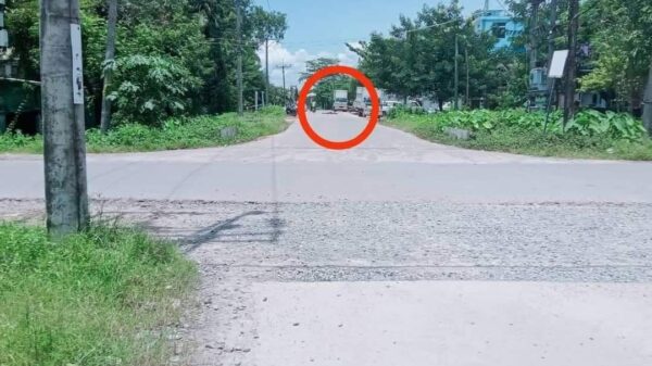 (လဝကရုံး‌တွင် ပစ်ခတ်ပြီးနောက် တွေ့ရစဥ်၊ ဓာတ်ပုံ - CJ)