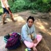 (စစ်​ကောင်စီတပ်ဗိုလ်မှူးနိုင်ဘိုဘို၏ဇနီးမယဥ်ယဥ်ထွန်း။ ဓါတ်ပုံ-CJ)