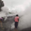 ကနီမြို့နယ်အတွင်း ကျေးရွာ လေးရွာ၌ စစ်ကောင်စီတပ် ဝင်ရောက်မွှေနှောက်ဖျက်ဆီးသွားပြီးနောက် တွေ့ရစဥ်။ ဓာတ်ပုံ-PAN(Kani)
