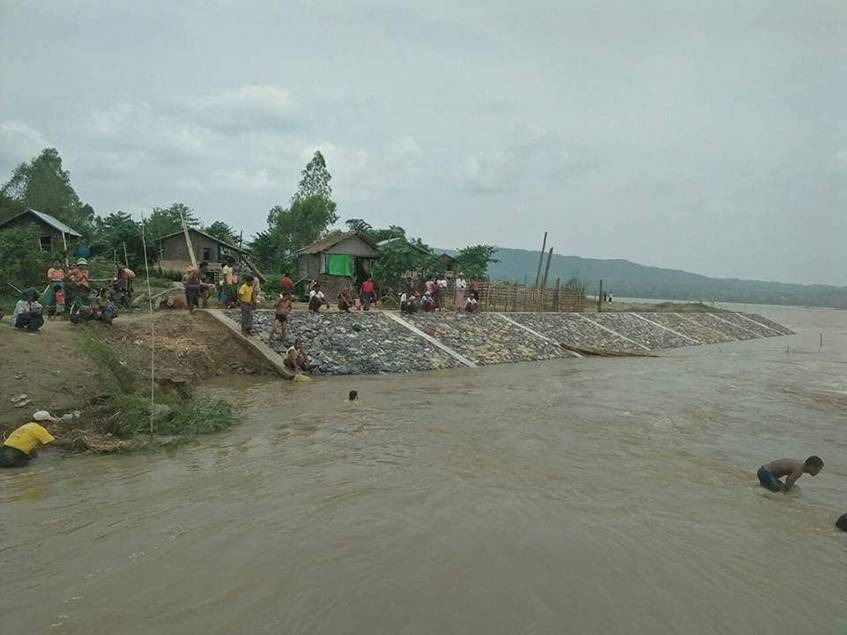 (စဥ့်ကူးနှင့် မတ္တရာနယ်ရှိ ကျွန်းပေါ်ကျေးရွာအချို့အား တွေ့ရစဥ်။ ဓာတ်ပုံ-Cj)