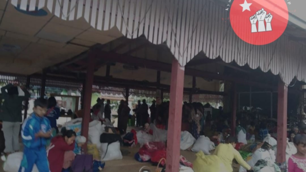 (ကျွန်းလှမြို့နယ်အတွင်းရှိ စစ်ဘေးရှောင်များအား ၂၀၂၁နိုဝင်ဘာအတွင်းက တွေ့ရစဥ်၊ ဓာတ်ပုံ - ကျွန်းလှတက်ကြွ လှုပ်ရှားသူများအဖွဲ့)