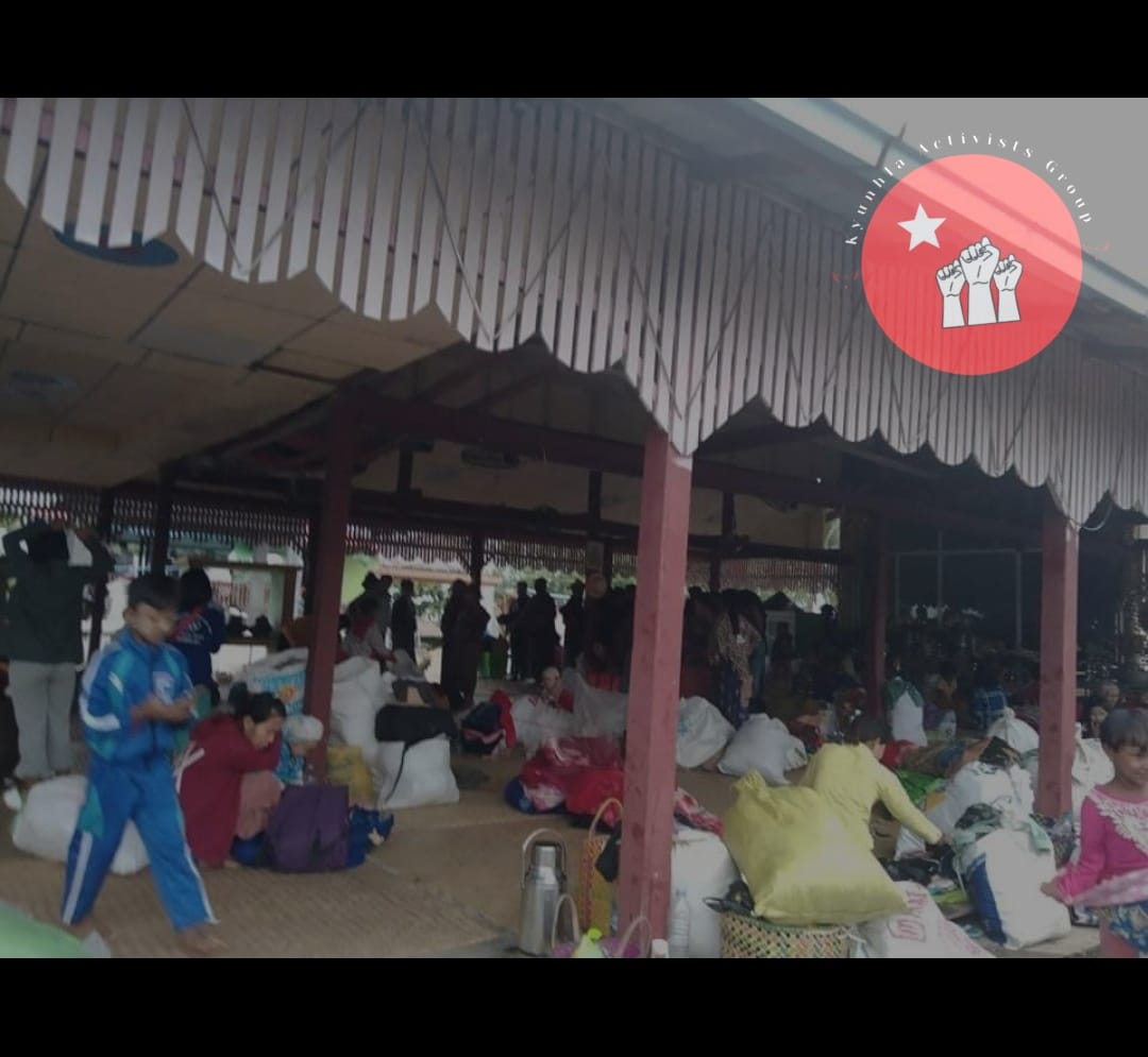 (ကျွန်းလှမြို့နယ်အတွင်းရှိ စစ်ဘေးရှောင်များအား ၂၀၂၁နိုဝင်ဘာအတွင်းက တွေ့ရစဥ်၊ ဓာတ်ပုံ - ကျွန်းလှတက်ကြွ လှုပ်ရှားသူများအဖွဲ့)