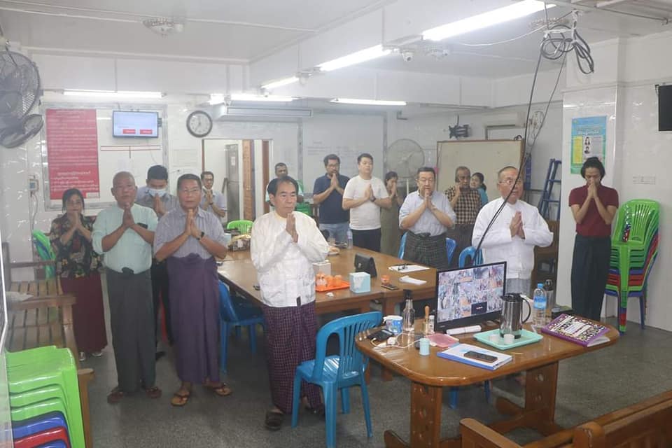 (ရန်ကုန်တိုင်းရွှေလုပ်ငန်းရှင်များအသင်းကသြဂုတ် ၂၉ ရက်တွင် အချက် ၃ ချက်ကိုဆုံးဖြတ်ခဲ့သည်ဟုဆိုသည်။ ဓါတ်ပုံ-YGEA)