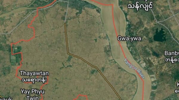 (ဒလမြို့နယ်ကိုGoogle Map တွင်​တွေရပုံ)