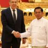 အာဆီယံ ဖိအားတွေ မြင့်တက်လာချိန်နဲ့ တိုက်ဆိုင်နေတဲ့ ရုရှား နိုင်ငံခြားရေး ဝန်ကြီးရဲ့ နေပြည်တော် ခရီးစဉ်